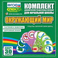 Динамические раздаточные пособия. Окружающий мир (веера). Животные и растения, дорожные знаки. - fgospostavki.ru - Донецк