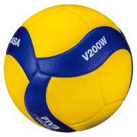 Мяч волейбольный Mikasa V200W (размер 5, синтетическая кожа, профессиональный) - fgospostavki.ru - Донецк