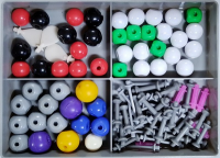 Комплект моделей атомов для составления моделей молекул со стержнями лабораторный - fgospostavki.ru - Донецк