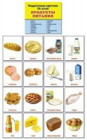 Раздаточные карточки "Продукты питания" - fgospostavki.ru - Донецк