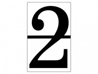 Набор магнитных карточек "Произвольный размер "2" (3 штуки) - fgospostavki.ru - Донецк