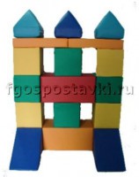 Мягкий модуль-конструктор "Башня" (17 элементов) - fgospostavki.ru - Донецк