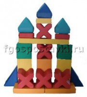 Мягкий модуль-конструктор "Башня" (21 элемент) - fgospostavki.ru - Донецк