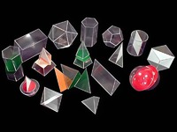Набор прозрачных геометрических тел с сечениями (разборный) - fgospostavki.ru - Донецк