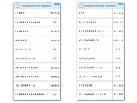 Комплект карточек (10) "Обучающий калейдоскоп. Умножение на 7, 8 и 9" - fgospostavki.ru - Донецк