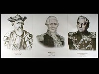 Портреты путешественников (25 штук, формат А3) - fgospostavki.ru - Донецк