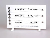 Прибор для демонстрации зависимости сопротивления проводника от его длины, сечения и материала - fgospostavki.ru - Донецк