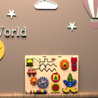 Бизиборд «Весёлые игры» - fgospostavki.ru - Донецк