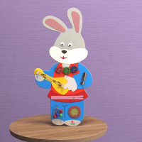 Бизиборд «Зайчик-побегайчик» - fgospostavki.ru - Донецк