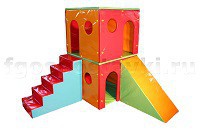 Домик игровой двухэтажный (комплект) - fgospostavki.ru - Донецк