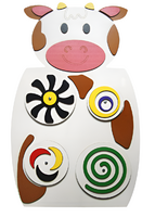 Бизиборд «Белая коровушка» - fgospostavki.ru - Донецк