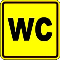 Тактильный знак (WC) 100х100 - fgospostavki.ru - Донецк
