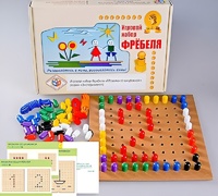 Игровой набор Фребеля "Мозаика со шнуровкой" (серия "Эксперимент") - fgospostavki.ru - Донецк