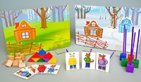 Игровой набор Фребеля "Заюшкина избушка" (серия "Сказочный мир". Выпуск 1) - fgospostavki.ru - Донецк