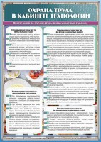 Стенд "Охрана труда в кабинете технологии" - fgospostavki.ru - Донецк