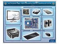 Электрифицированный учебно-информационный стенд "Устройство персонального компьютера" - fgospostavki.ru - Донецк