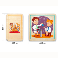 Набор стеновых панелей «Мои увлечения - Весёлые эксперименты» - fgospostavki.ru - Донецк