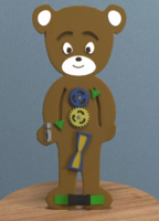 Бизиборд «Медвежонок» - fgospostavki.ru - Донецк