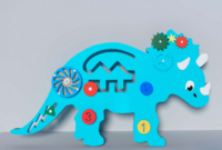 Бизиборд «Динозавр» - fgospostavki.ru - Донецк