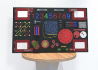 Бизипанель «Красно-черная» - fgospostavki.ru - Донецк