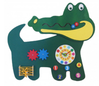 Бизиборд «Зеленый крокодил» - fgospostavki.ru - Донецк