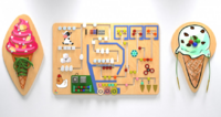 Комплект бизибордов «Фабрика мороженого» - fgospostavki.ru - Донецк