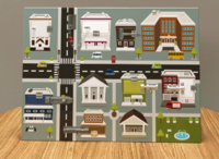 Настенная панель «Городские улицы» - fgospostavki.ru - Донецк