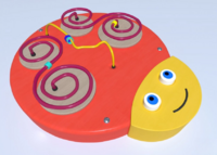 Настенный игровой элемент в виде головы гусеницы - fgospostavki.ru - Донецк