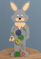 Бизиборд «Пасхальный кролик» - fgospostavki.ru - Донецк