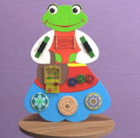 Бизиборд «Лягушка» - fgospostavki.ru - Донецк