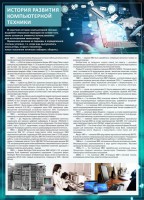 Стенд "История развития компьютерной техники" Вариант 1 - fgospostavki.ru - Донецк
