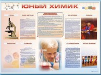 Стенд-уголок "Юный химик" - fgospostavki.ru - Донецк