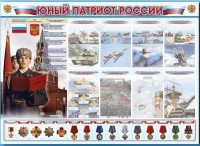 Стенд-уголок "Юный патриот России" - fgospostavki.ru - Донецк