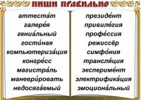 Комплект таблиц "Словарные слова" - fgospostavki.ru - Донецк