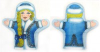 Кукла-рукавичка "Снегурочка" - fgospostavki.ru - Донецк