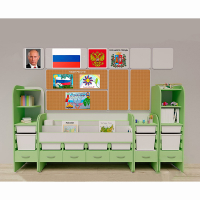 Уголок патриотического воспитания для дошкольников "Россия" Максимальный - fgospostavki.ru - Донецк