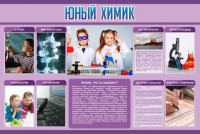 Стенд "Юный химик" Вариант 2 - fgospostavki.ru - Донецк