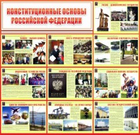 Стенд "Конституционные основы РФ" - fgospostavki.ru - Донецк