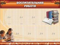 Стенд "Воспитательная работа" - fgospostavki.ru - Донецк