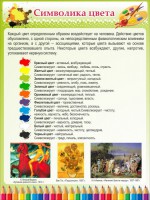 Стенд "Символика цвета" - fgospostavki.ru - Донецк