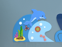 Бизиборд «Дельфин» - fgospostavki.ru - Донецк