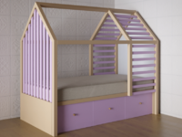 Детская кровать «Инга» - fgospostavki.ru - Донецк