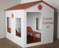 Игровой домик «Скорая помощь» - fgospostavki.ru - Донецк
