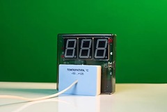 Датчик температуры с независимой индикацией (термометр демонстрационный) - fgospostavki.ru - Донецк