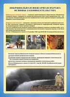 Комплект плакатов "Добровольная пожарная дружина" - fgospostavki.ru - Донецк