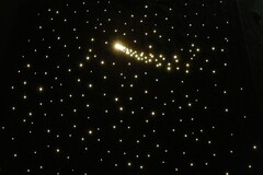 Настенный фибероптический ковер «Звездное небо» 1,45х1,45 м, 120 звезд в комплекте со светогенератором - fgospostavki.ru - Донецк