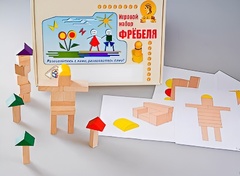 Игровой набор Фребеля "Конструктор деревянный без соединений-3" (Серия "Эксперимент") - fgospostavki.ru - Донецк