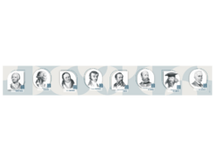 Стенд-лента "Выдающиеся ученые-химики" - fgospostavki.ru - Донецк