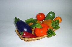 Муляжи "Корзина с овощами" - fgospostavki.ru - Донецк