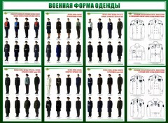 Стенд "Военная форма одежды" - fgospostavki.ru - Донецк